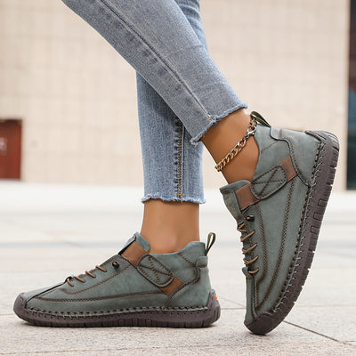 Orthopedic Leather Ankle Boots