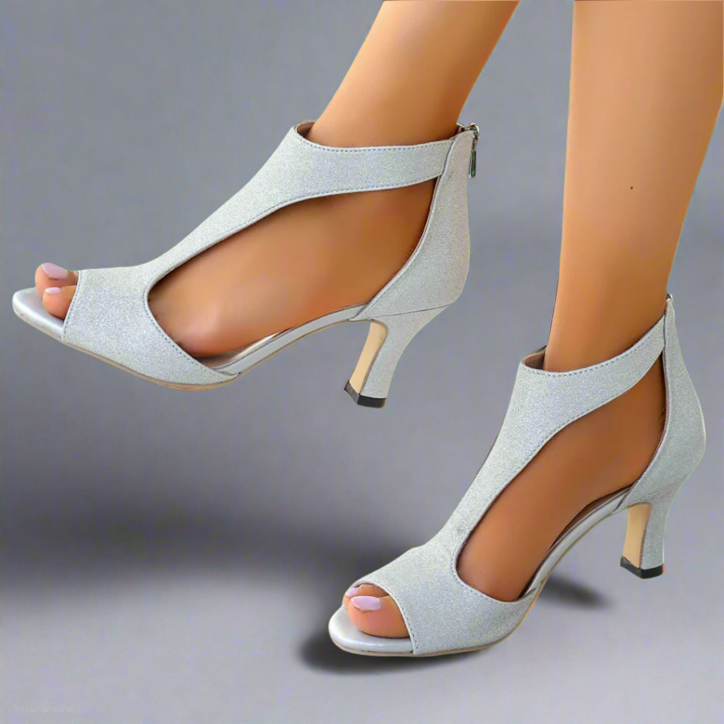 Heidrun | Elegant and Comfortable Heel Sandals