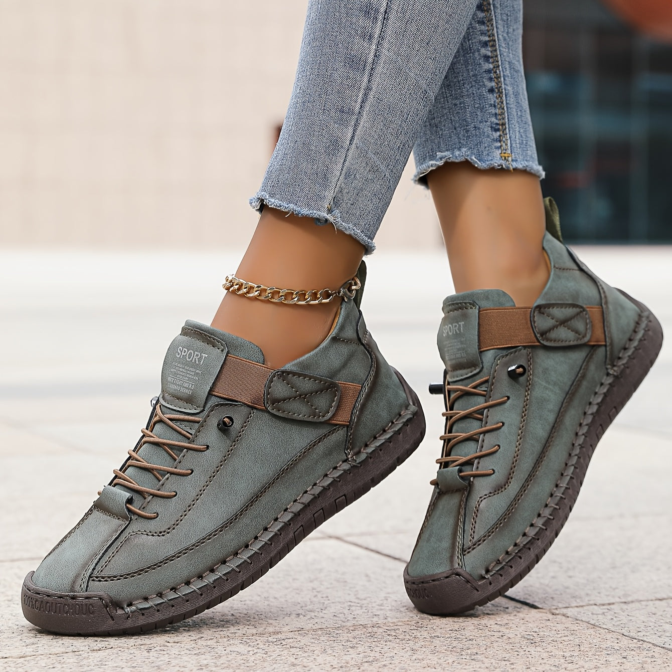 Orthopedic Leather Ankle Boots
