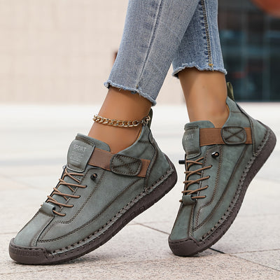 Orthopedic Leather Ankle Boots