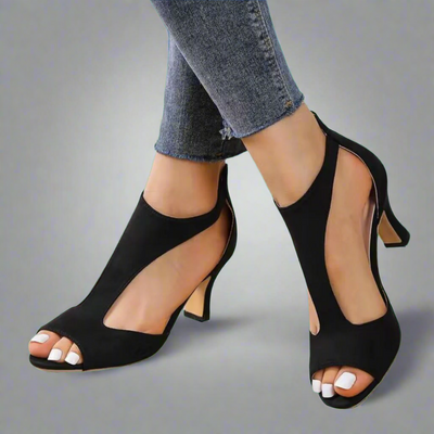 Heidrun | Elegant and Comfortable Heel Sandals