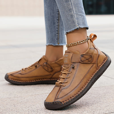 Orthopedic Leather Ankle Boots