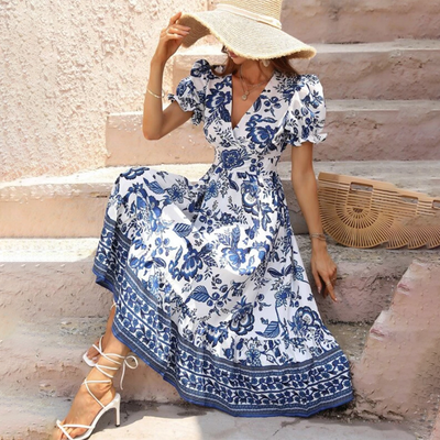 Adella™ - Floral Serenity Dress