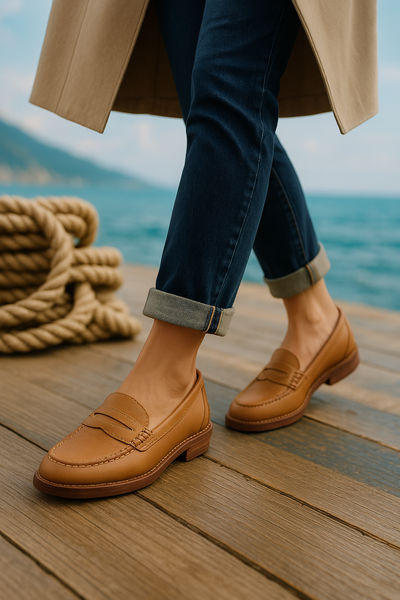 Elise - Women's Leather Loafers Stylish