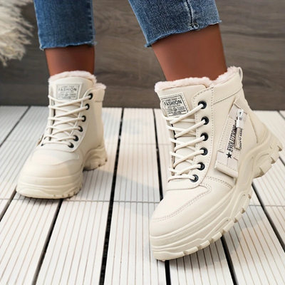 Zoey™ Women's Leather Winter Boots