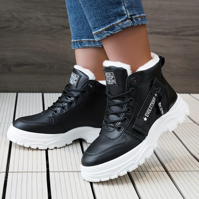 Zoey™ Women's Leather Winter Boots