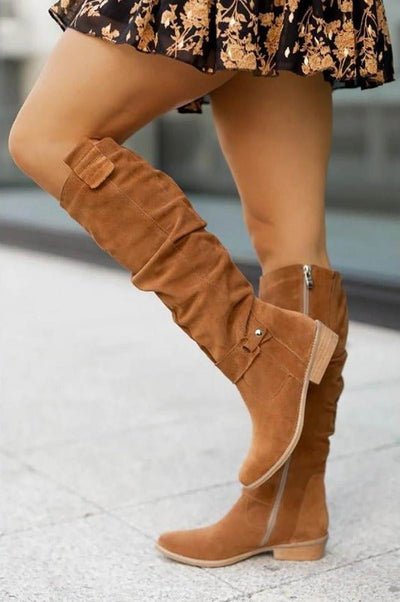 GLAIZA - Elegant Knee-High Boots