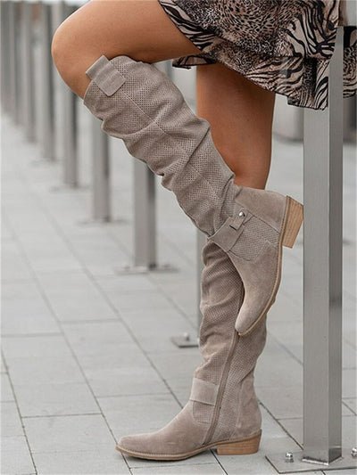 Royalty | Low Heel Winter Boots